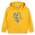 Fleece sweater met opdruk KENZO KIDS Voor