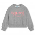 Sweat-shirt molletonné KENZO KIDS pour FILLE