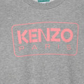 Sweat-shirt molletonné KENZO KIDS pour FILLE