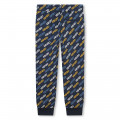 Printed jogging trousers KENZO KIDS for BOY