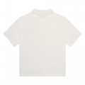 Piqué knit polo shirt KENZO KIDS for BOY