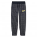 Pantalon de jogging brodé KENZO KIDS pour GARCON