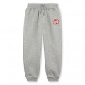 Embroidered jogging trousers KENZO KIDS for BOY