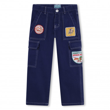 Trousers with pockets KENZO KIDS for BOY