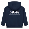 Cardigan de jogging molletonné KENZO KIDS pour UNISEXE