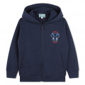 Fleece jogging cardigan KENZO KIDS for BOY