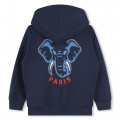 Fleece jogging cardigan KENZO KIDS for BOY