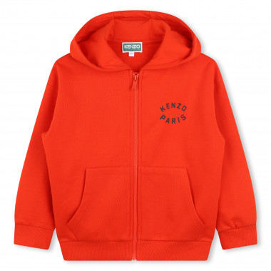Cardigan de jogging molletonné KENZO KIDS pour GARCON