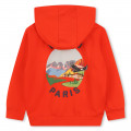 Chaqueta de chándal de muletón KENZO KIDS para NIÑO