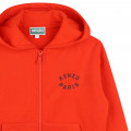 Fleece jogging cardigan KENZO KIDS for BOY