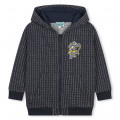 Cardigan de jogging molletonné KENZO KIDS pour GARCON