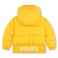 Hooded water-repellent jacket KENZO KIDS for UNISEX