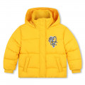 Hooded water-repellent jacket KENZO KIDS for UNISEX