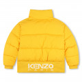 Hooded water-repellent jacket KENZO KIDS for UNISEX