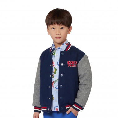 Blouson en lainage KENZO KIDS pour GARCON