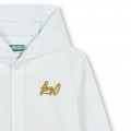 Hooded cotton shirt KENZO KIDS for BOY