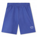 Fleece Bermuda shorts KENZO KIDS for BOY