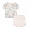Set aus Shorts und T-Shirt KENZO KIDS Für MÄDCHEN