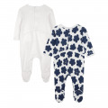 2er-Set Baumwoll-Pyjamas KENZO KIDS Für UNISEX