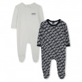 2er-Set Baumwoll-Pyjamas KENZO KIDS Für UNISEX