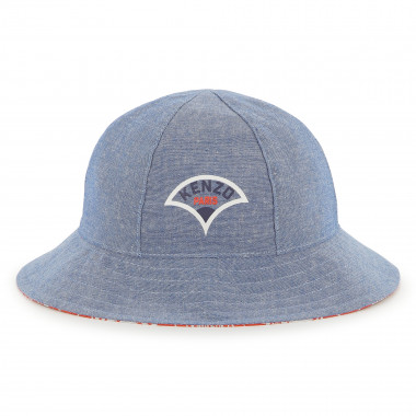 Gorro reversible de algodón KENZO KIDS para UNISEXO