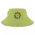Reversible cotton bucket hat KENZO KIDS for UNISEX