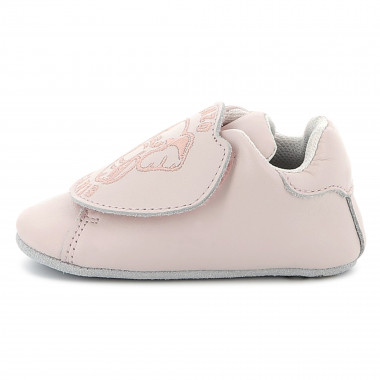 Chaussons à scratch en cuir KENZO KIDS pour UNISEXE