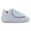Lederpuschen mit Klett KENZO KIDS Für UNISEX