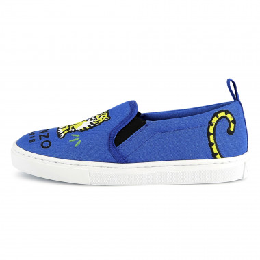 Baskets élastiquées en toile KENZO KIDS pour UNISEXE