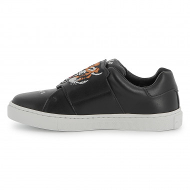 Deportivas de cuero con velcro KENZO KIDS para UNISEXO