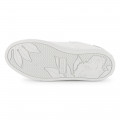 Leather hook-and-loop trainers KENZO KIDS for UNISEX