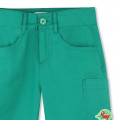 Bermuda cargo en coton KENZO KIDS pour GARCON