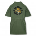 Cotton safari dress KENZO KIDS for GIRL