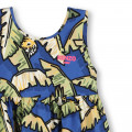 Trägerkleid aus Baumwolle KENZO KIDS Für MÄDCHEN