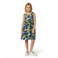 Trägerkleid aus Baumwolle KENZO KIDS Für MÄDCHEN