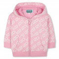 Fleece cardigan and trousers KENZO KIDS for GIRL