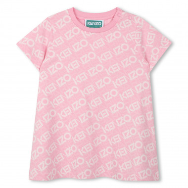 Robe imprimée en coton KENZO KIDS pour FILLE