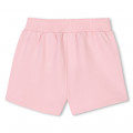 Fleece shorts KENZO KIDS for GIRL