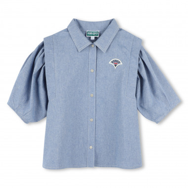 Chemise à manches courtes KENZO KIDS pour FILLE