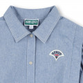 Chemise à manches courtes KENZO KIDS pour FILLE