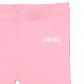 Illustrated logo leggings KENZO KIDS for GIRL