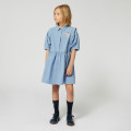 Hemdkleid aus Baumwolle KENZO KIDS Für MÄDCHEN