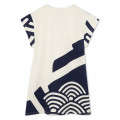 Lightweight fleece dress KENZO KIDS for GIRL
