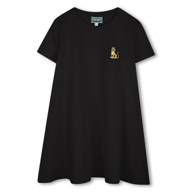 Vestido con insignia bordada KENZO KIDS para NIÑA