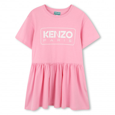 Vestido estampado con volante KENZO KIDS para NIÑA
