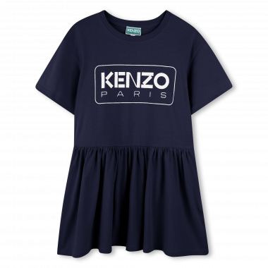Vestido estampado con volante KENZO KIDS para NIÑA