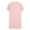 Polo collar dress with badge KENZO KIDS for GIRL
