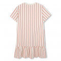 Robe en coton imprimé KENZO KIDS pour FILLE