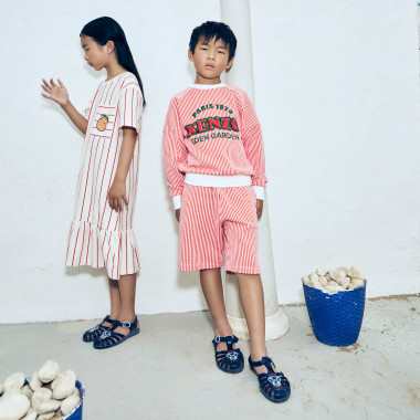 Vestido estampado de algodón KENZO KIDS para NIÑA