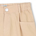 Flared shorts with pockets KENZO KIDS for GIRL